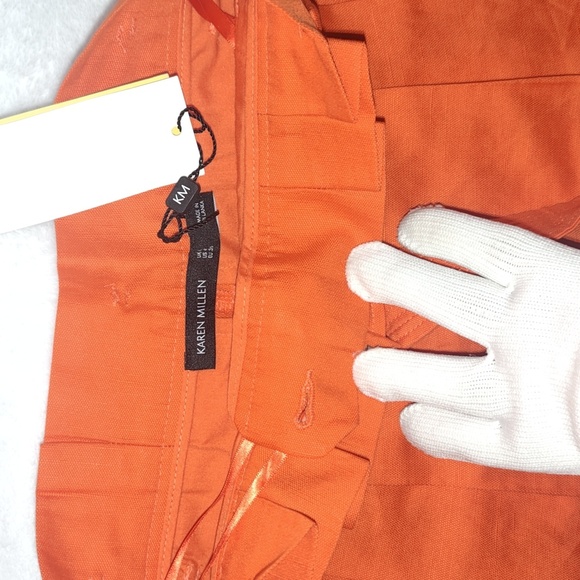 NWT Karen Millen Linen Shorts - Picture 3 of 4